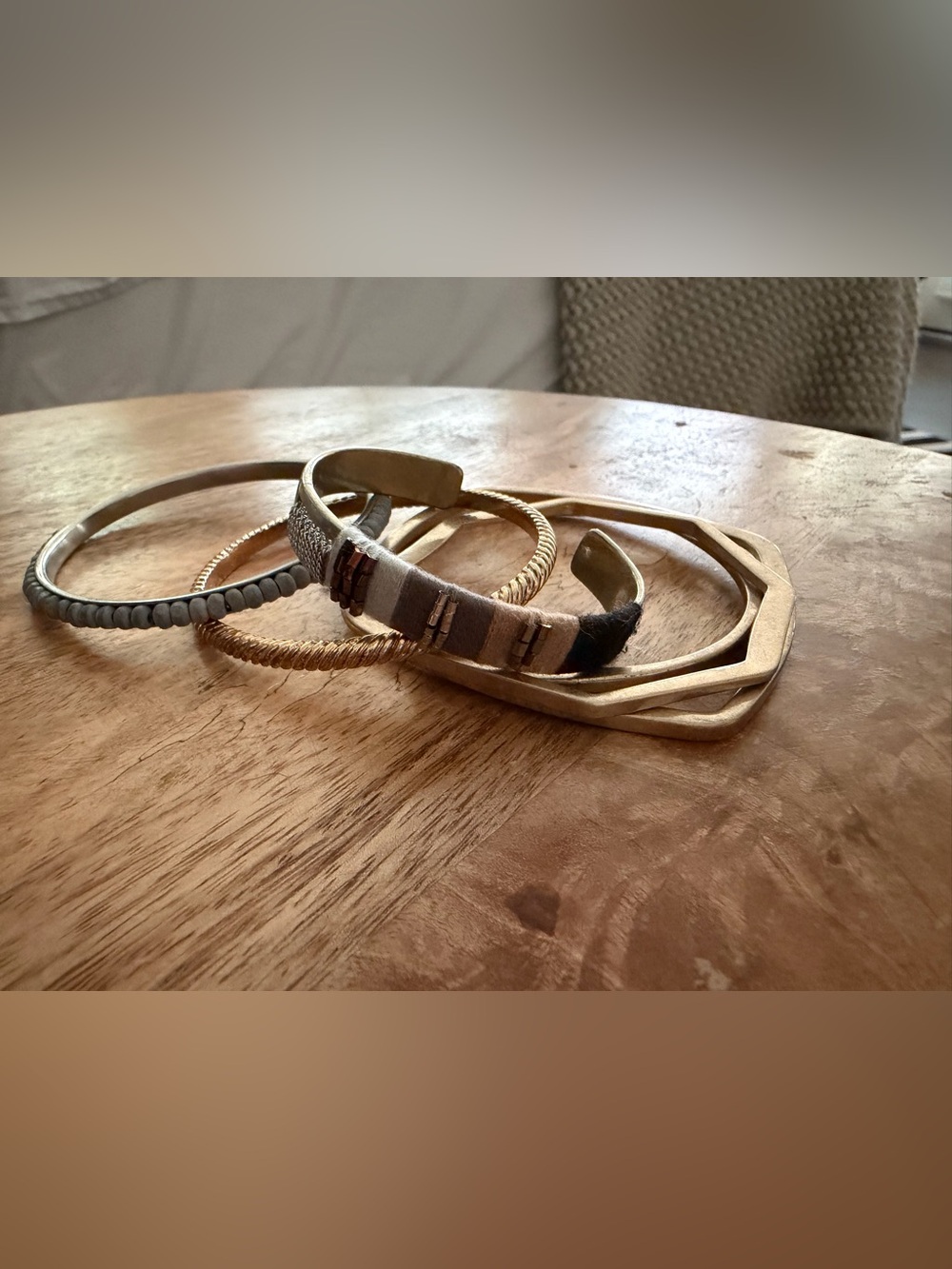 Bundle of bracelets - JCrew, Banana Republic, others